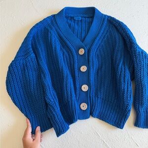 Babaa no 18 cardigan in Rio